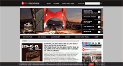 Desktop Screenshot of bilbaointernational.com